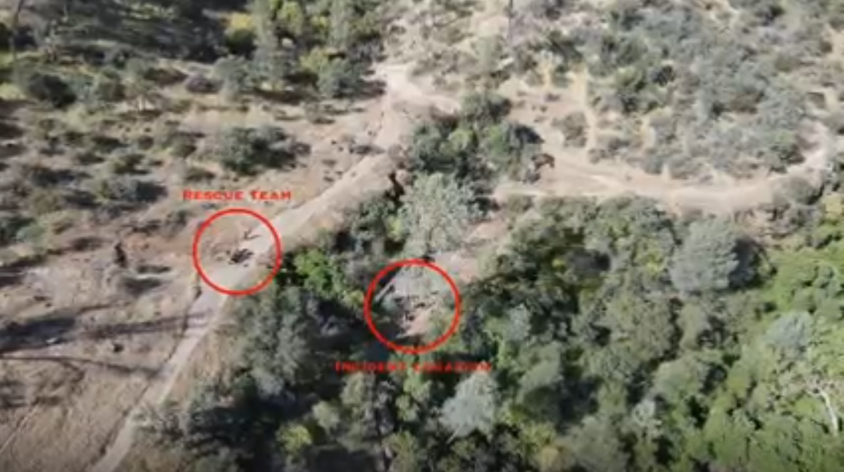 Biker rescue
